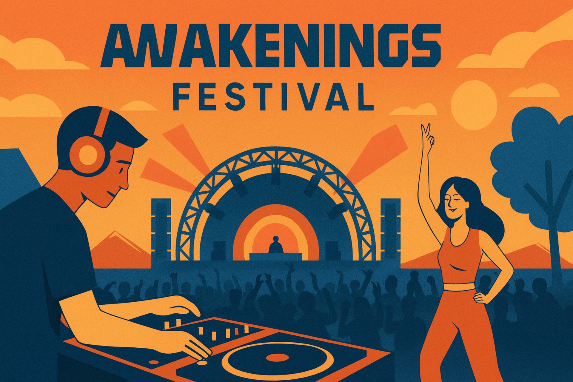 Awakenings Festival, Amsterdam, Netherlands